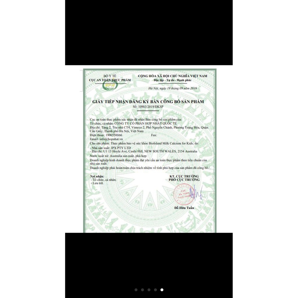 Canxi sữa Canxi Milk Bioisland bổ sung cho bé từ 7 tháng tuổi 90 viên - Úc