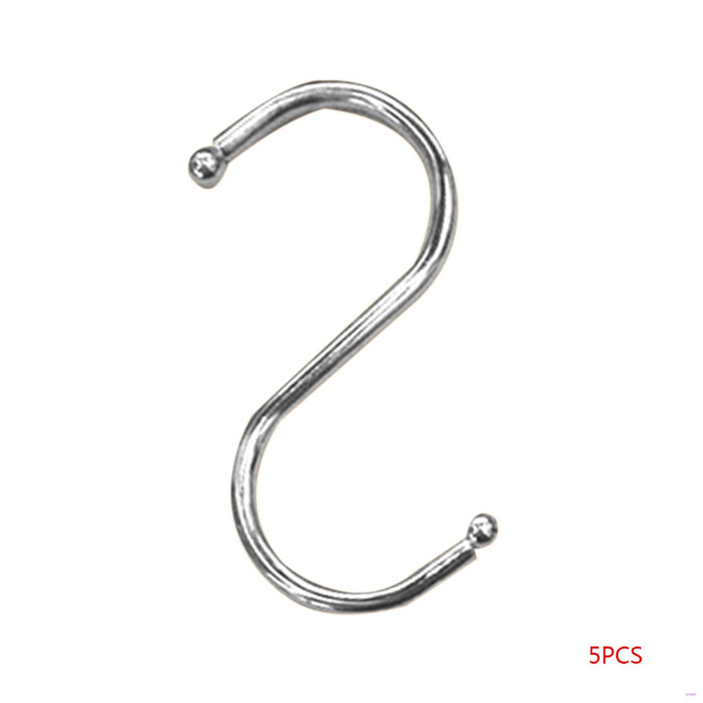 Bộ 5 Móc Treo Đồ Hình Chữ S