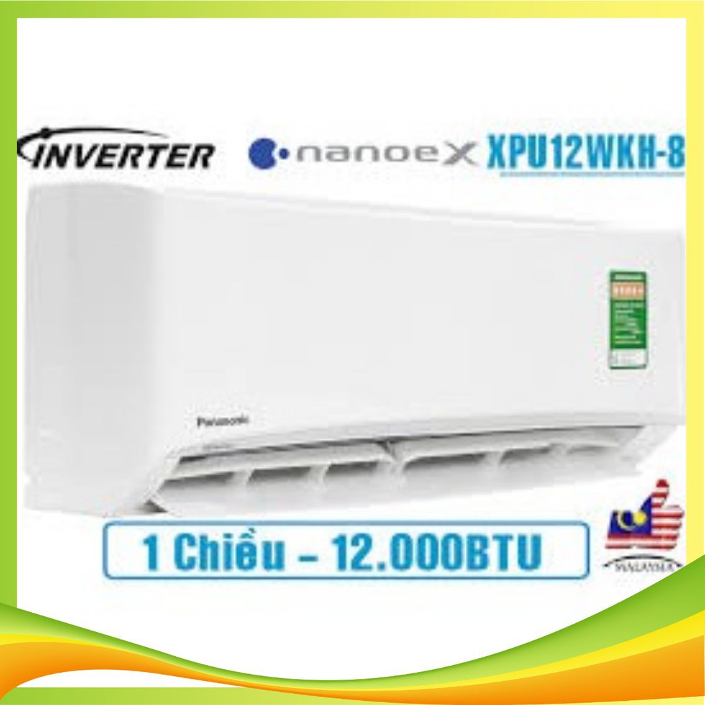 Điều hòa Panasonic 12000BTU 1 chiều Inverter R32 Tiêu chuẩn CS/CU-XPU12WKH-8