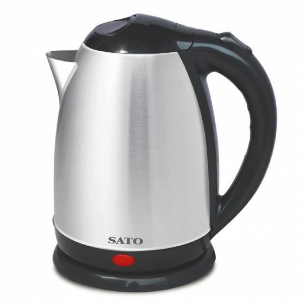 Ấm siêu tốc inox  chính hãng SATO  dung tích  1.8L, bảo hành 12 tháng