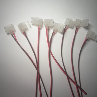 Đầu nối dây Neon 6x12mm/ kẹp nối led neon không hàn size 6x12mm, loại đầu nối có dây 1 đầu