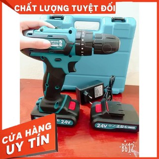 Máy khoan pin MAKITA 24V máy khoan cầm tay, máy bắt vít cao cấp