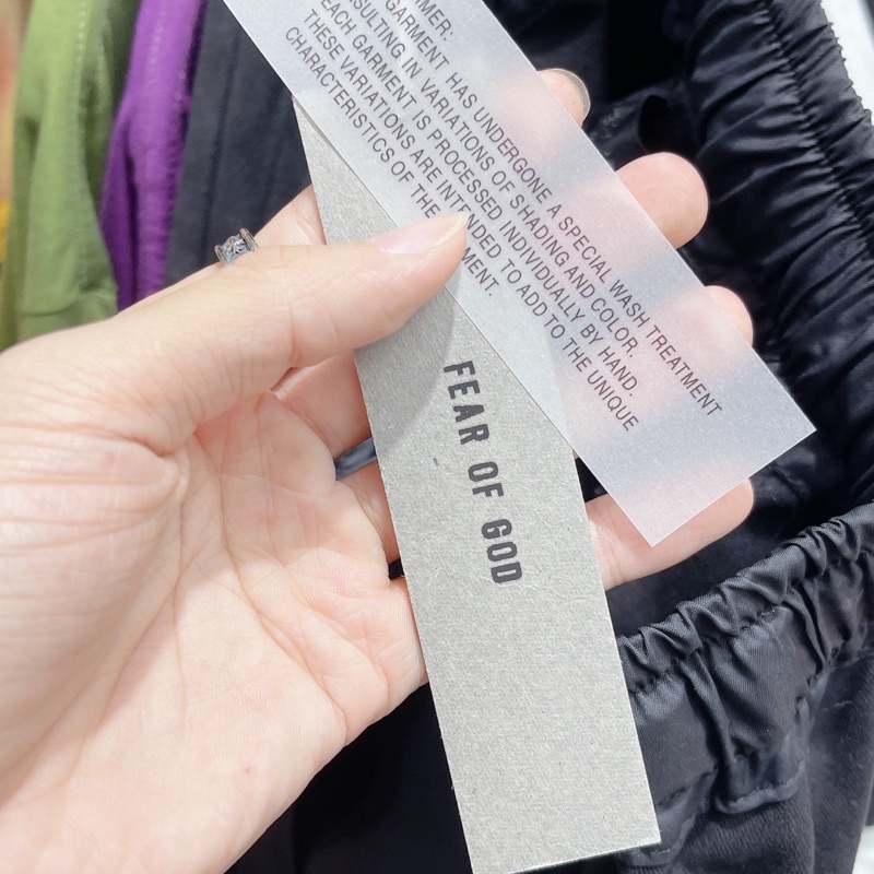 ⚡️[Hight Quality] - Quần FOG FEAR OF GOD Bondage Pant Black Seventh Collection, Quần Cargo Pants FOG