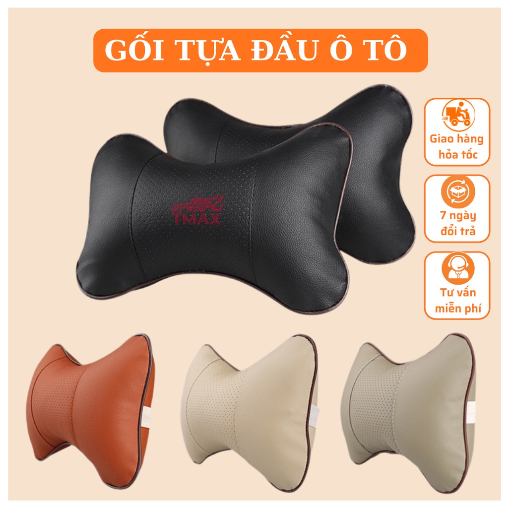Gối Tựa Đầu Ô Tô, Gối Đỡ Cổ Trên Ghế Xe Hơi, An Toàn, Tiện Lợi, Đỡ Mỏi Cổ Khi Tập Trung Lái Xe