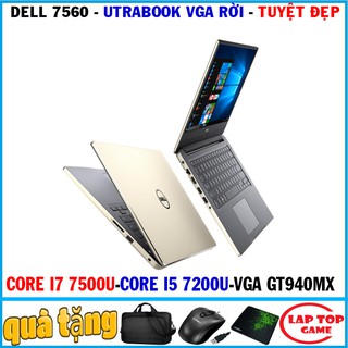 Laptop Dell Inspiron 7560 - Intel Core i7, 8GB RAM, HDD 1TB, Nvidia GeForce 940MX 2GB, 15.6 inch
