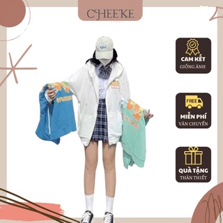 [ Có Video + Ảnh Thật ] Áo Khoát Nỉ In Chữ REE Cheeke House Mã 497