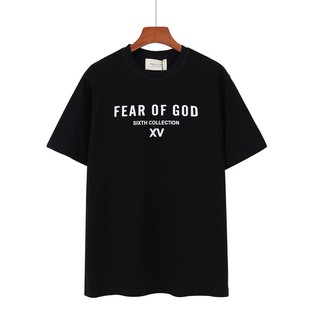 FEAR OF GOD FOG ESSENTIALS Áo Thun Tay Ngắn In Chữ Trẻ Trung Thời Trang 2020