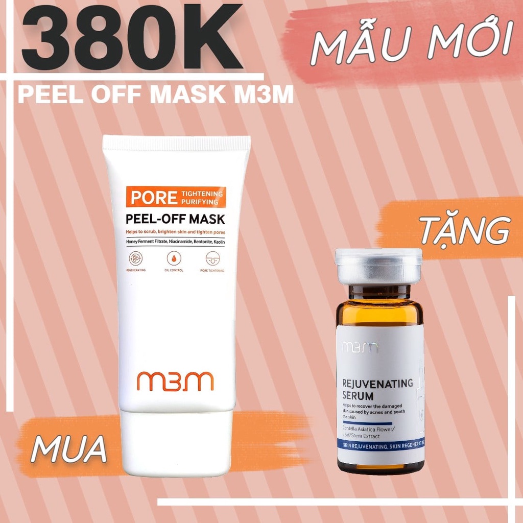Mặt Nạ Peel Off Mask M3M 80g