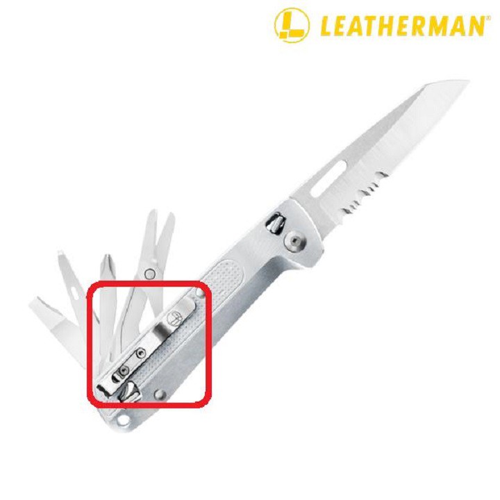 Móc Cài Túi LEATHERMAN Pocket Clip Cho Dòng FREE - Hàng Chính Hãng HIBUCENTER