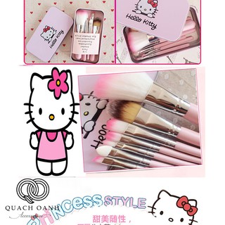 Bộ cọ trang điểm 8 cây Hello Kitty - CK1
