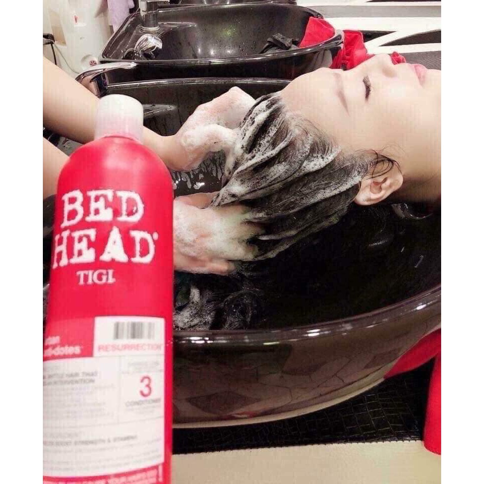 Cặp gội xả phục hổi tóc Tigi Đỏ HÀNG CHÍNH HÃNG