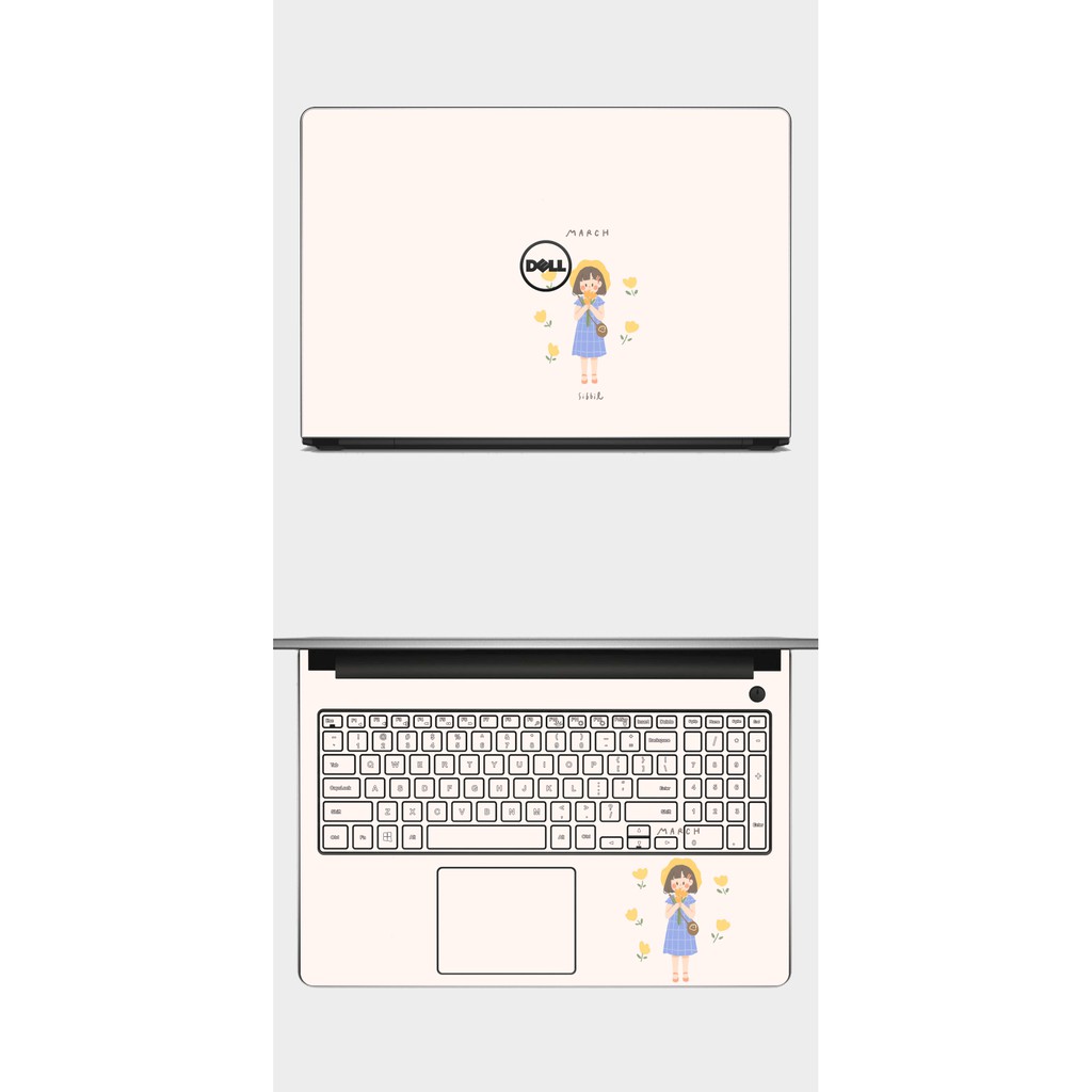 Skin Laptop Hình Đơn Giản Dành Cho Nhiều Dòng Như: Dell, Hp, Acer, Asus, Macbook,...