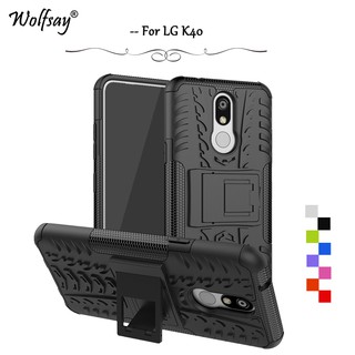 Ốp lưng nhựa cứng Cao Su Cứng Chống Sốc Cho LG K40 / LG X4 2019 / LG K12 + / LG K12 Plus
