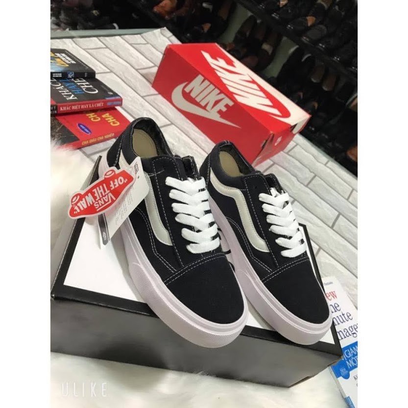 [Rẻ Vô Địch] Giày Vans old skool, giày van đen thể thao nam nữ giá rẻ [full box bill]