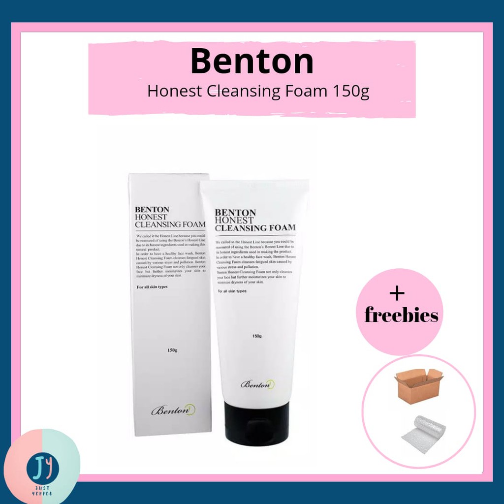 (Hàng Mới Về) Sữa Rửa Mặt Tạo Bọt Benton - Honest 150g