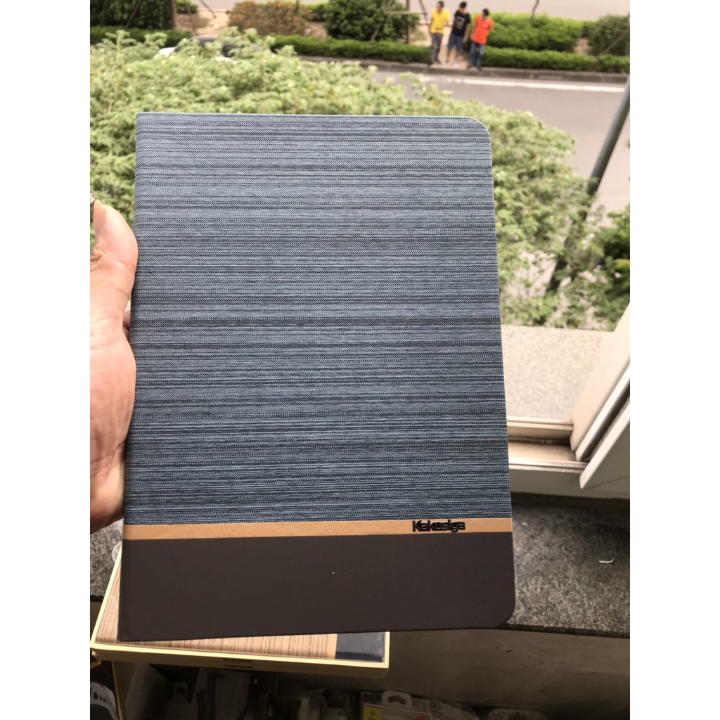 Bao Da Kaku Siga mặt vải cho IPad air-Air 2- Ipad New 2018-Pro 9.7 - Huco Việt Nam
