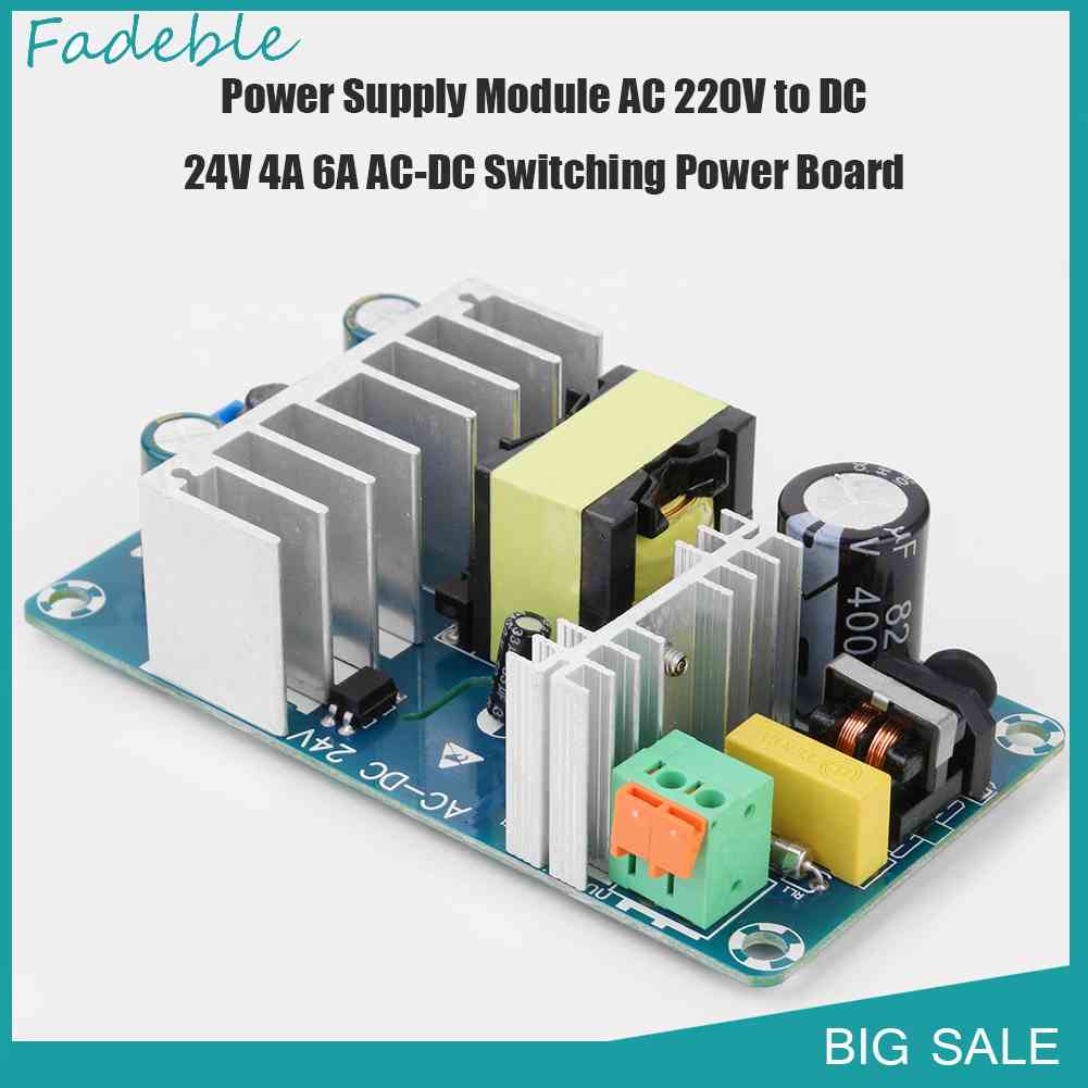 Mô Đun Cung Cấp Nguồn Điện AC 220V Sang DC 24V 4A 6A AC-DC