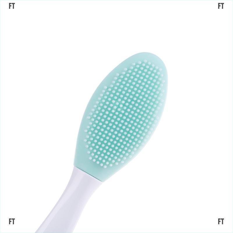 (Hàng Mới Về) Cọ silicone Làm Sạch Lỗ Chân Lông Và Mụn Đầu Đen Trên Mũi Mềm Không Cần Dùng