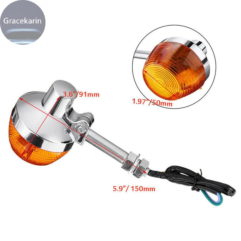 Set 2 Đèn Xi Nhan Thay Thế Dành Cho Xe Mô Tô honda c70 ct70 ct90 xl100 cb350