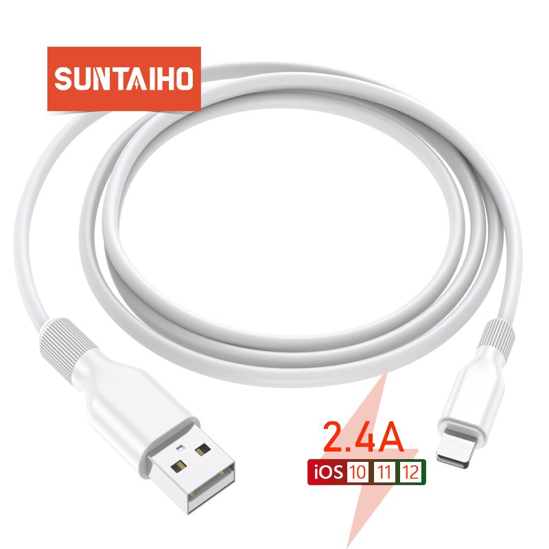 Cáp Sạc SUNTAIHO Lightning Usb Cho Iphone Apple Hỗ Trợ Sạc Và Truyền Dữ Liệu