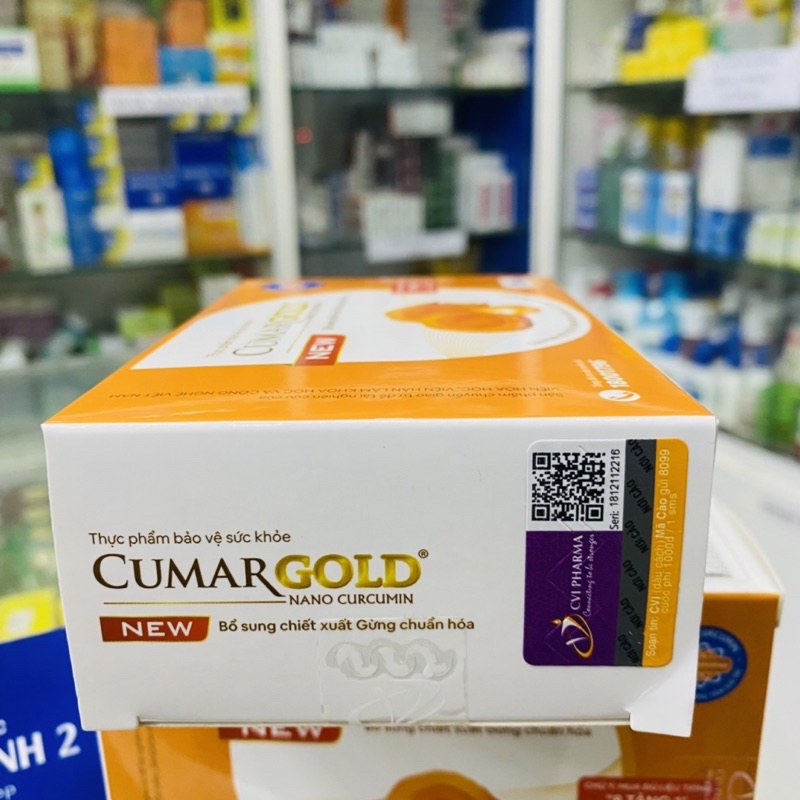 ✅ [CHÍNH HÃNG] Cumargold - Hỗ Trợ Điều Trị Viêm Loét Dạ Dày Hộp 30 Viên
