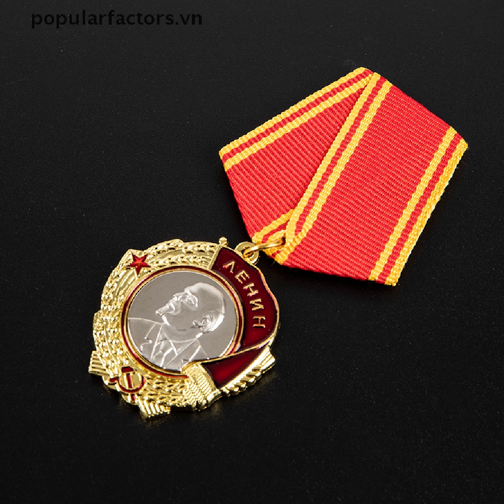 Huy Hiệu Quân Đội CCCP Orden Lenina USSR Lenin Pre Liên Xô Medal Nga Làm Quà Tặng