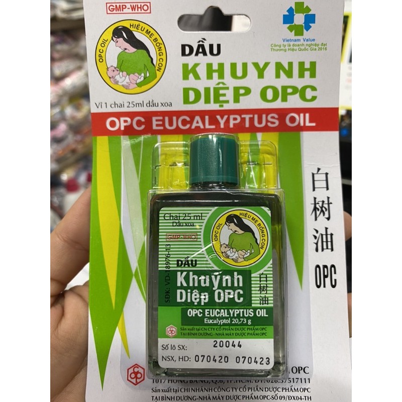 Dầu Khuynh Diệp Dành Cho Mẹ Và Bé,Dầu Khuynh Diệp Opc