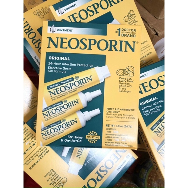 [Date2023]Kem mỡ hỗ trợ làm lành vết thương - Neosporin Original Ointment 14.2g