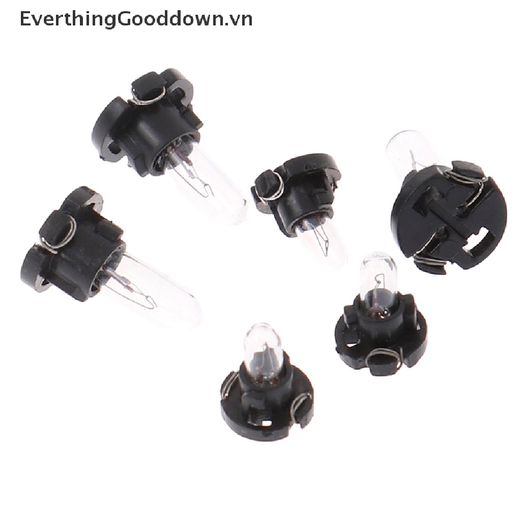 Everthinggooddown Set 5 Đèn LED T3 T4.2 Gắn Bảng Điều Khiển Dành Cho Ô Tô