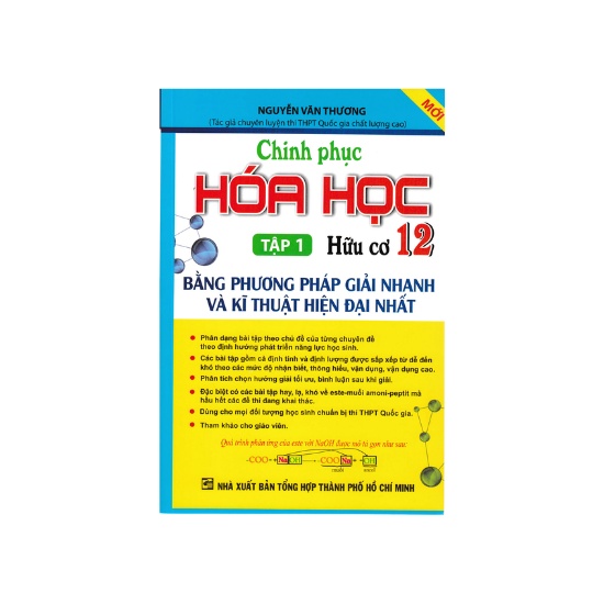 Sách - Chinh Phục Hóa Học Hữu Cơ 12 Tập 1