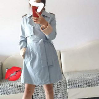 Măng tô kaki hàn quốc
