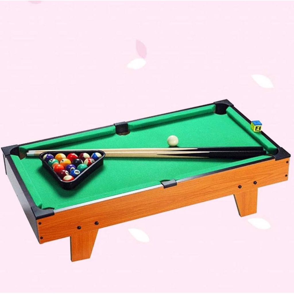 Bàn bi a mini (bàn bida) 51cmx31cm  BẰNG GỖ ♥️FREESHIP♥️ chơi cực đã, bền, đẹp, bảo hành 12 tháng