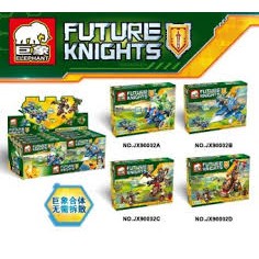 Lắp ráp xếp hình Lego Elephant NO.JX9002: Chuyên cơ của các hiệp sĩ Nexo Knight