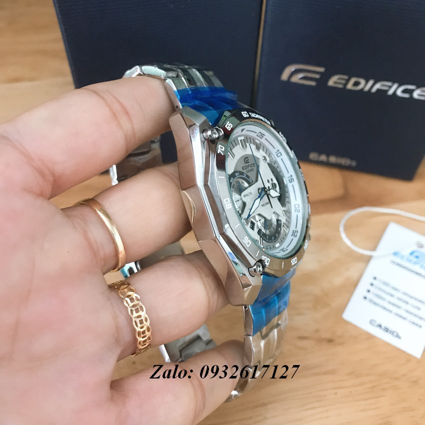 Đồng Hồ Nam Casio EF 550D - 7AV Chronograph 05 kim - Full Box Hãng