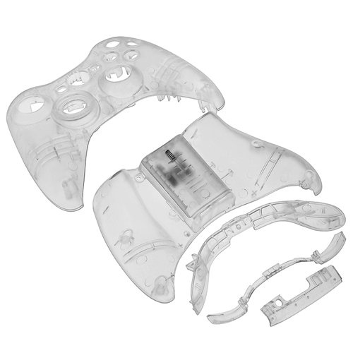 Vỏ trong suốt tương thích với bộ điều khiển không dây Microsoft Xbox 360
