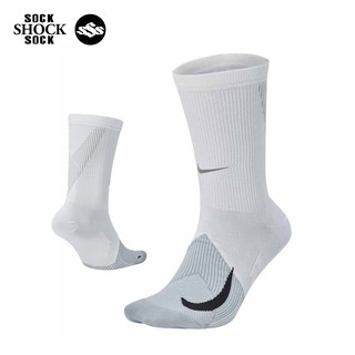 Tất thể thao Logo Swoosh Crew chạy bộ đá bóng thoát mồ hôi cổ cao nam nữ