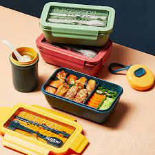 Hộp cơm giữ nhiệt 2 ngăn Lunch Box 850ml