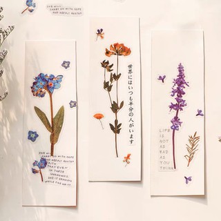 Sticker dán họa tiết hoa lá