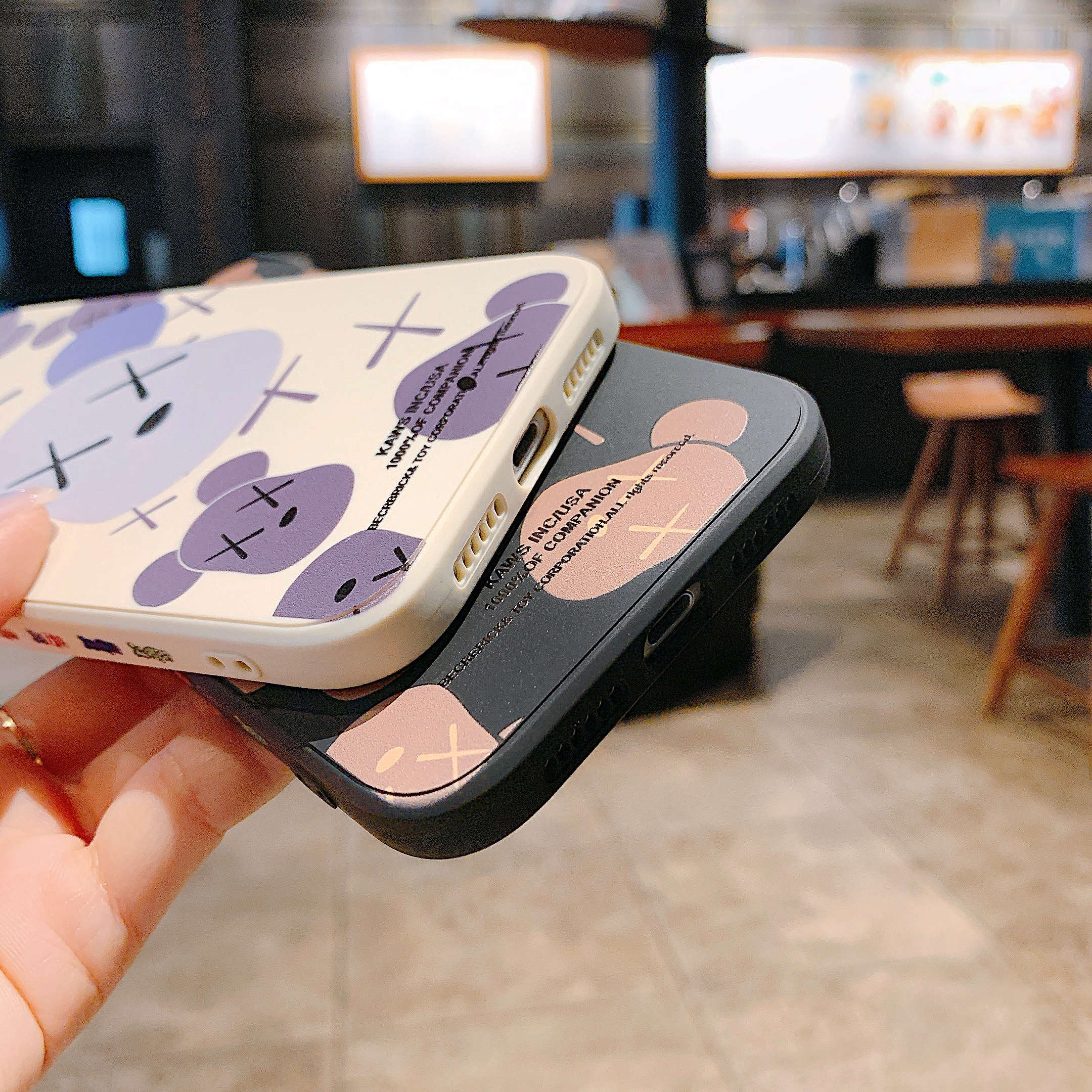 Ốp Điện Thoại In Hình Gấu Kaws Độc Đáo Cho Oppo Reno5Pro Reno4 Z | BigBuy360 - bigbuy360.vn