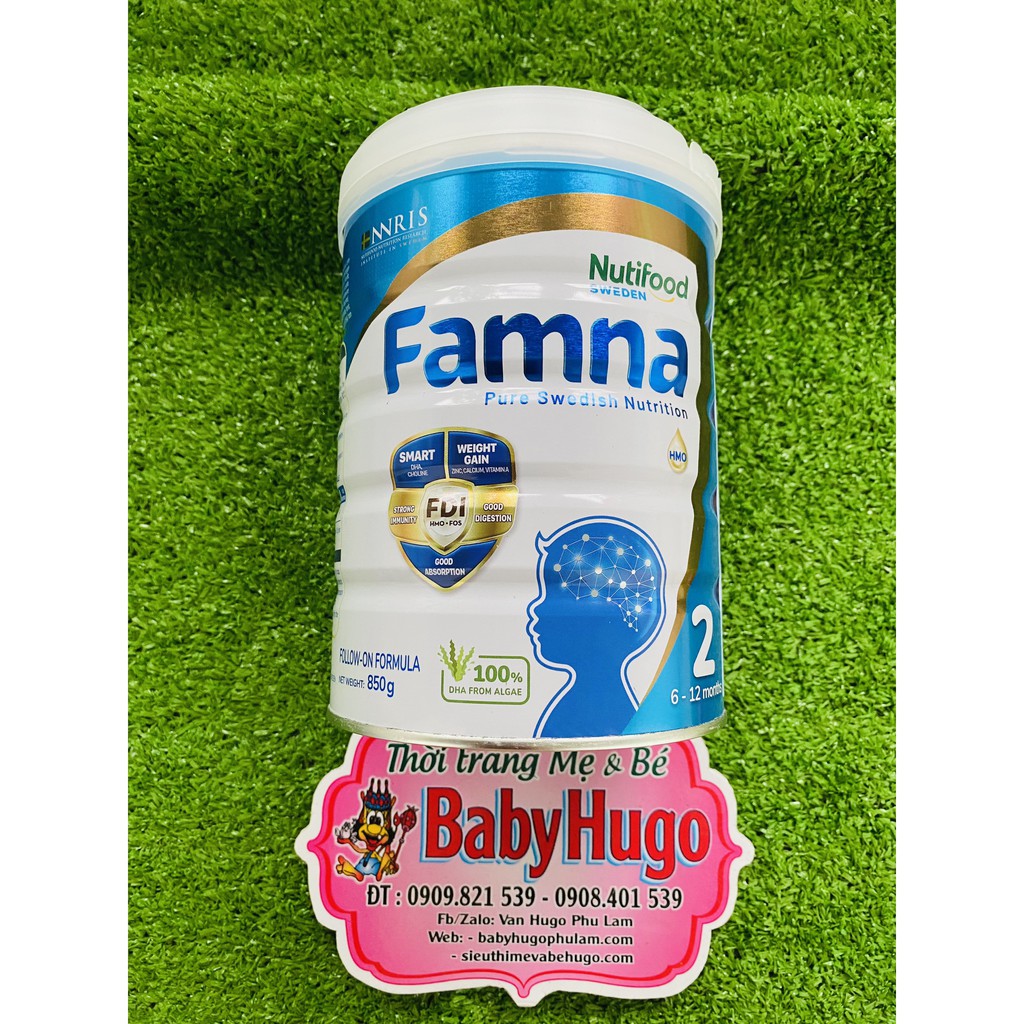 Sữa bột Nutifood Famna số 2 850g/400G