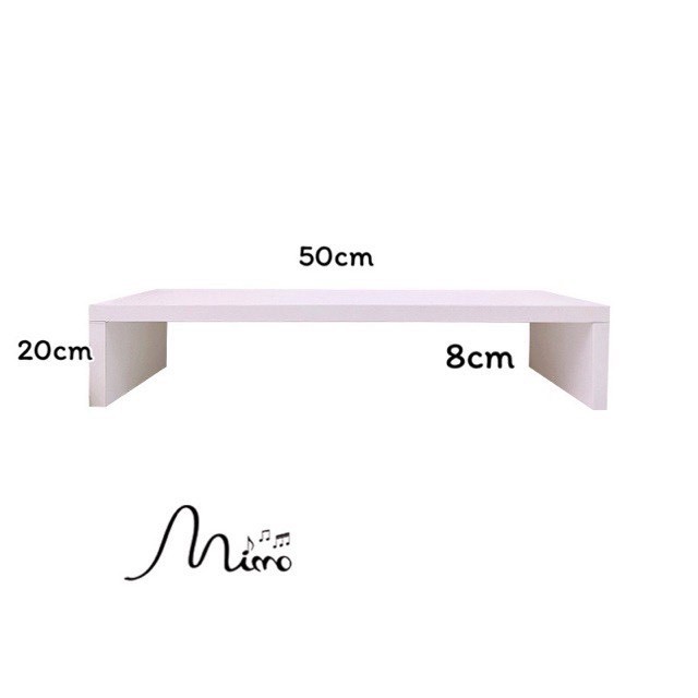 KỆ ĐỂ SÁCH - KỆ MÁY TÍNH - DECOR ⌨ LẮP GHÉP - 1 tầng
