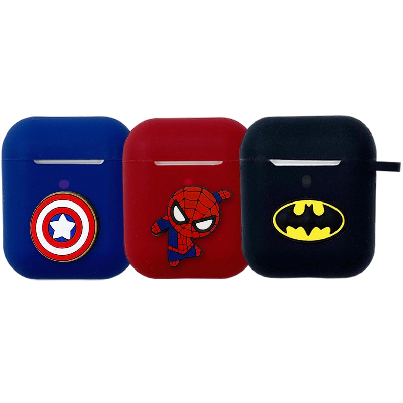 Vỏ Bảo Vệ Hộp Sạc Tai Nghe Bluetooth Airpods 1 / 2 Hình Hoạt Hình Dễ Thương Ốp