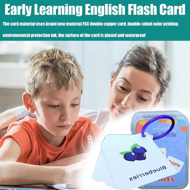 Thẻ học tiếng anh dành cho bé, Flash Cards Montessori 10 chủ đề thông dụng