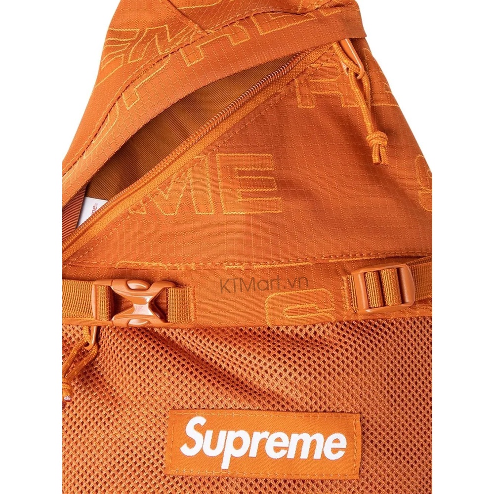Túi đeo chéo Supreme Sling Bag Orange Limited Edition