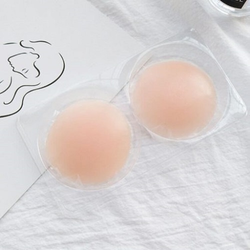 Áo Lót Dán Ngực Silicon - Miếng Dán Ti Tàng Hình Siêu Thật Da Bản To 11Cm