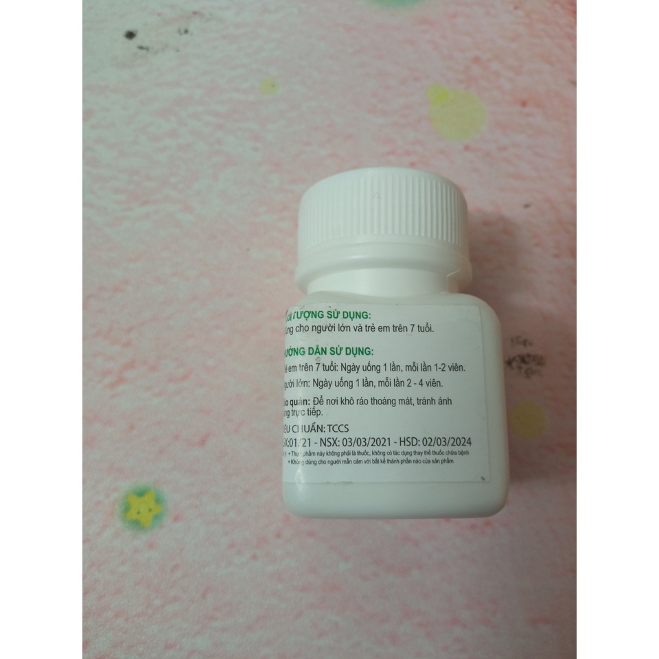 Hũ vitamin B6 100 viên