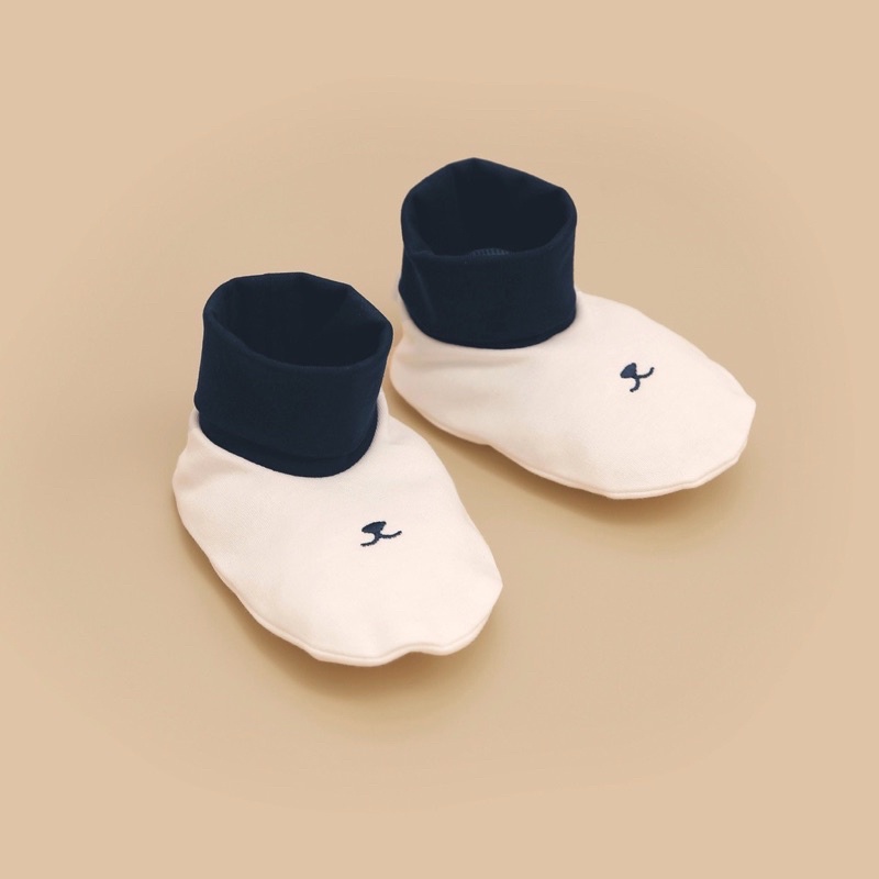 NOUS - Set phụ kiện Nous mũ, bao tay, bao chân, yếm cho bé