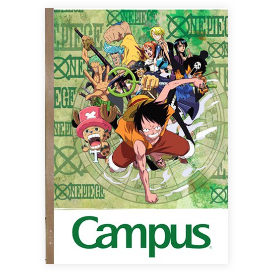 Vở Campus Có Chấm Onepiece 120 Trang
