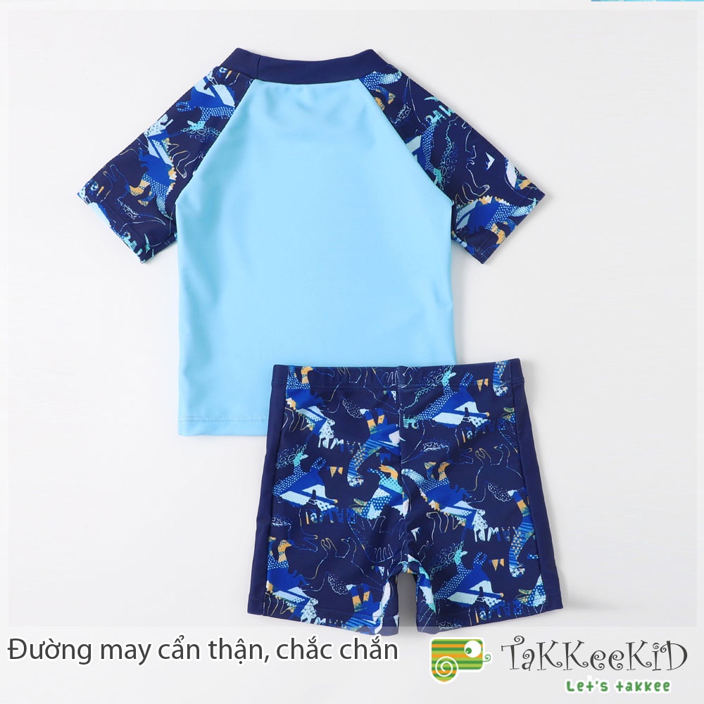 Đồ Bơi Bé Trai, Bộ Bơi Rời Họa Tiết Cá Mập Khủng Long Đáng Yêu Cho Bé, Thời Trang Cao Cấp