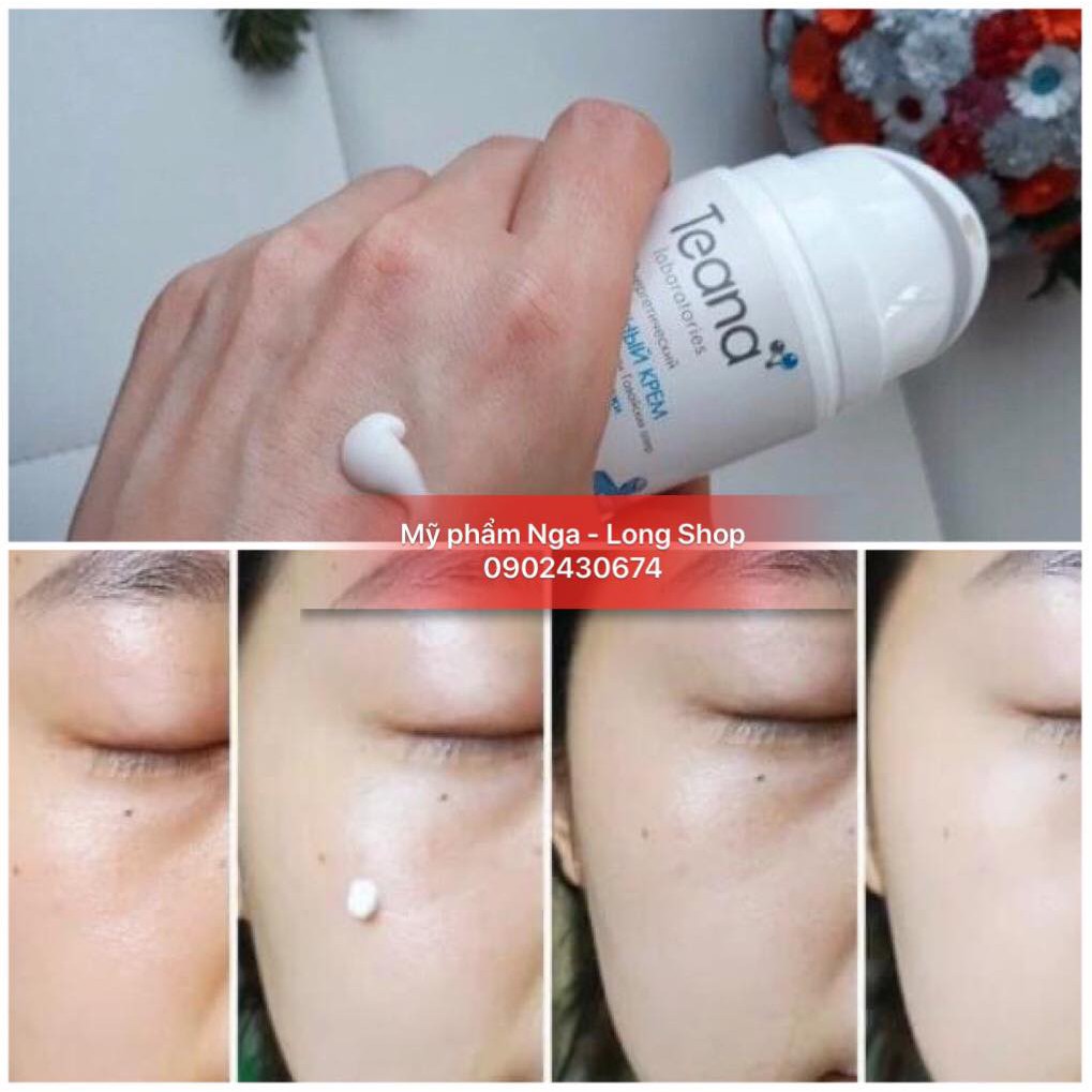 Kem dưỡng trắng và tăng độ bóng cho da mặt Teana Glow Cream CC